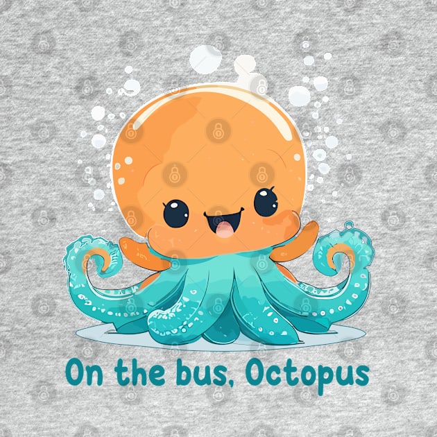 On the bus, Octopus by JessCrafts